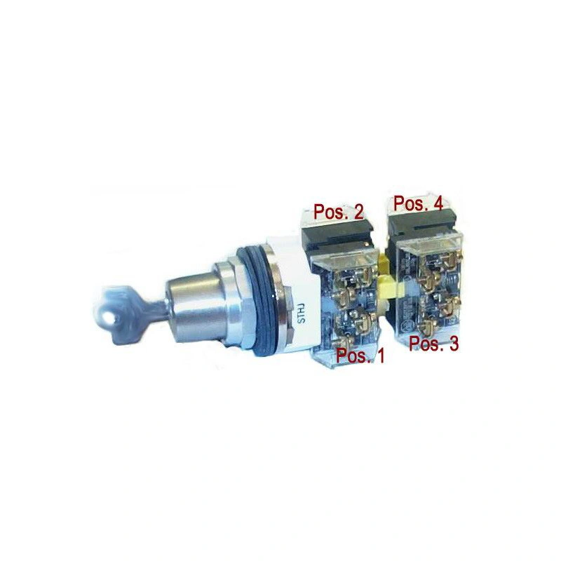800T 4 положения, цилиндровый замок Rockwell Automation 800TC-N3105KK4B