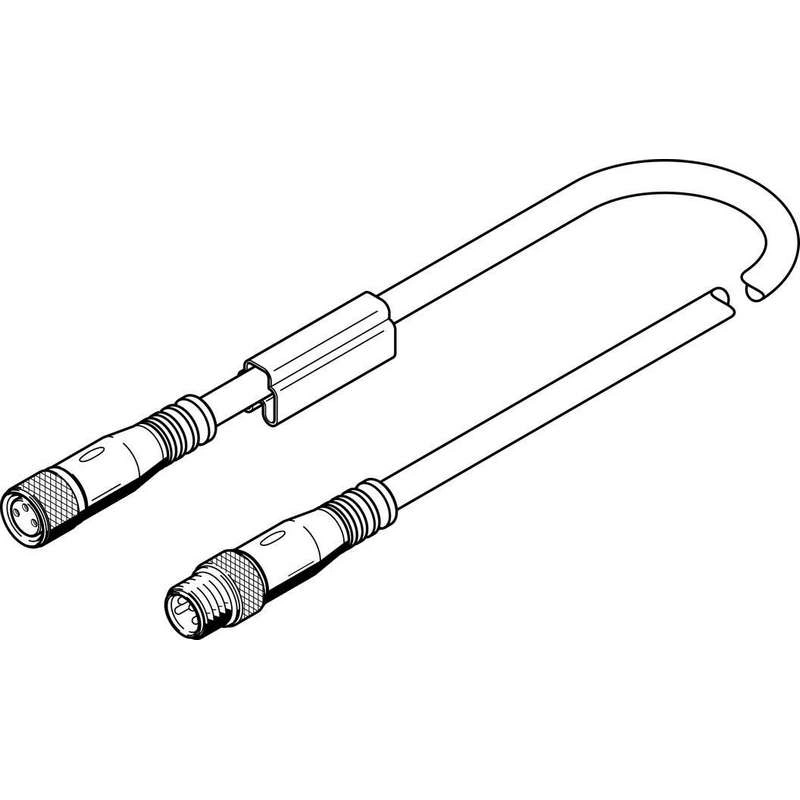 Festo NEBU-M8G3-K-2.5-M8G4