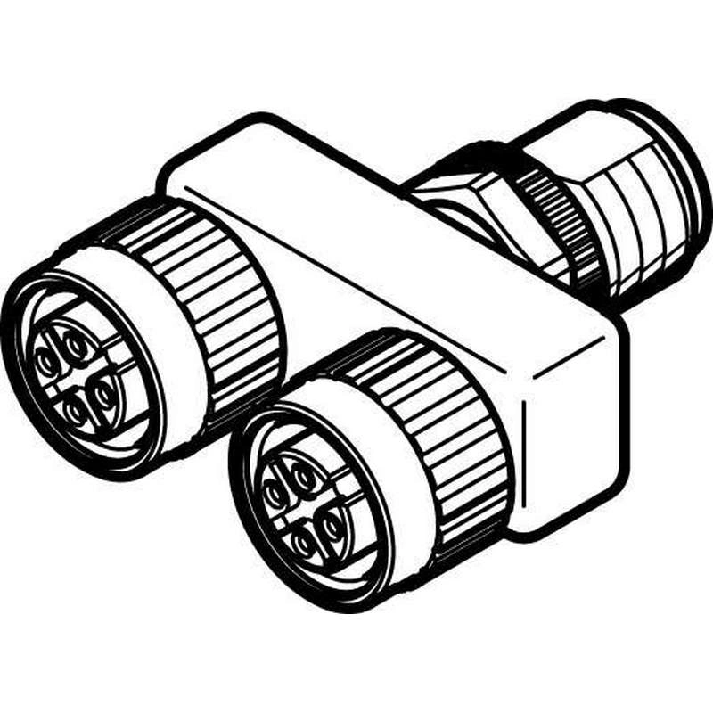 Festo NEDU-M12D4-M12T4-IS
