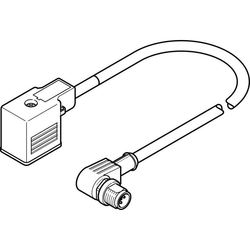 Festo NEBV-B2W3F-P-K-0.6-N-M12W3