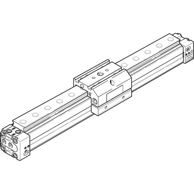 Festo DGPL-25-250-PPV-A-B-KF