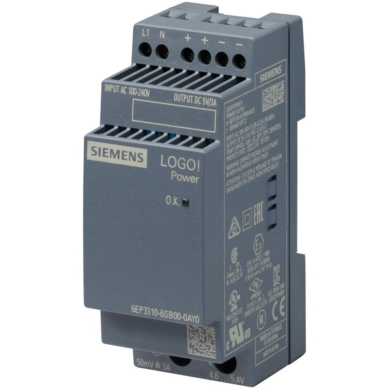 1-фазный, 5 В постоянного тока Siemens 6EP3310-6SB00-0AY0