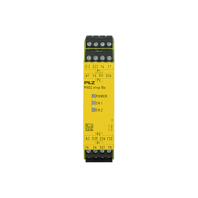 Контроль E-STOP, защитных ворот, световых барьеров Pilz 774131