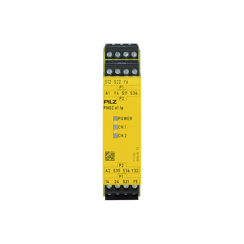 Контроль E-STOP, защитных ворот, световых барьеров Pilz 774133