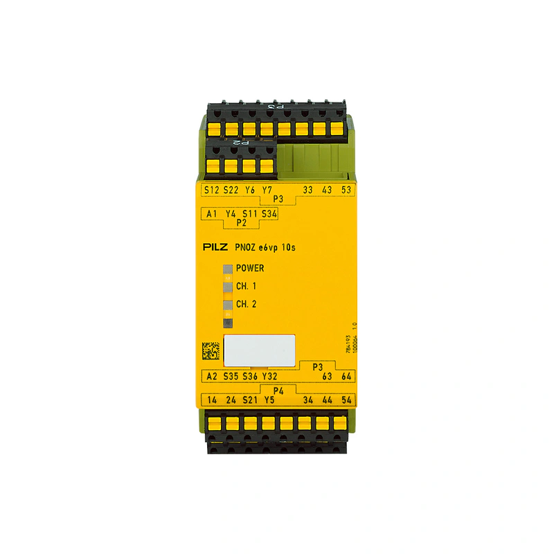 Контроль E-STOP, защитных ворот, световых барьеров Pilz 784193